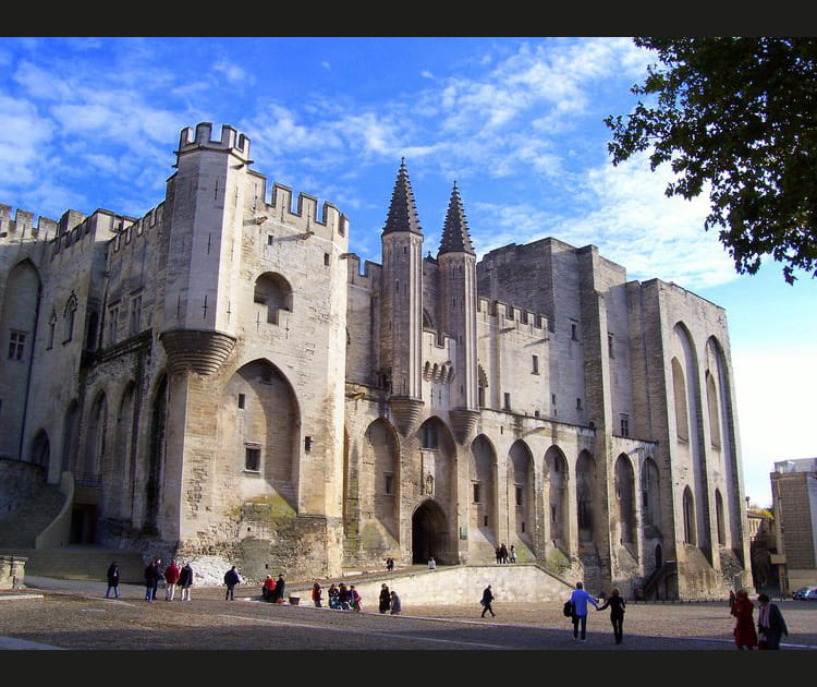 Le Palais des Papes, plus grand palais gothique au monde