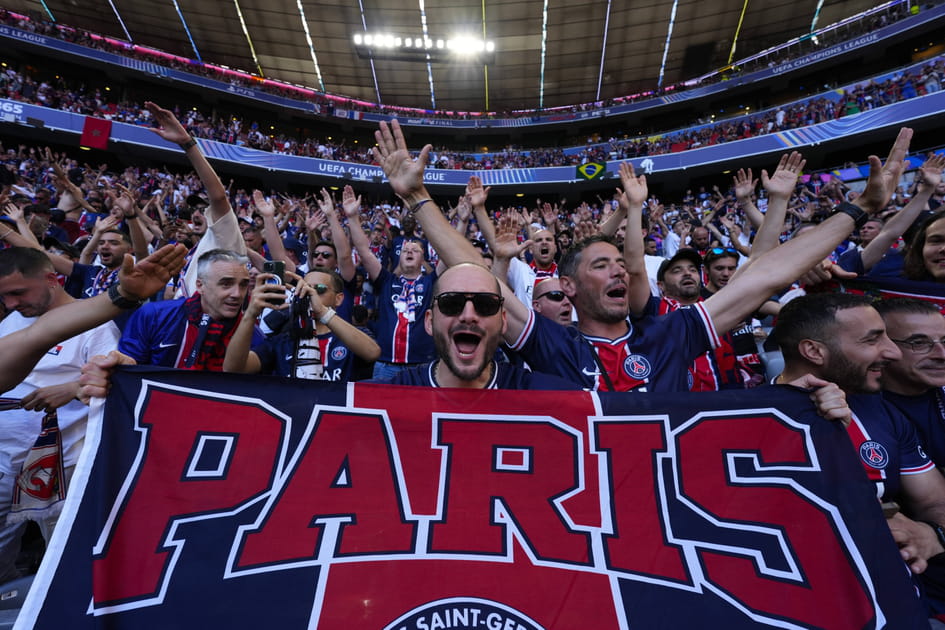 Les plus belles images de la finale PSG - Inter