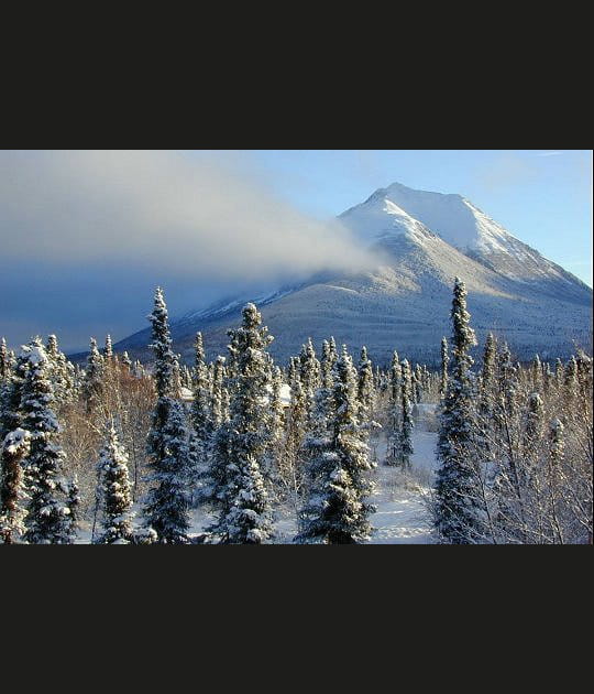 Nuages le mont Mc Kinley