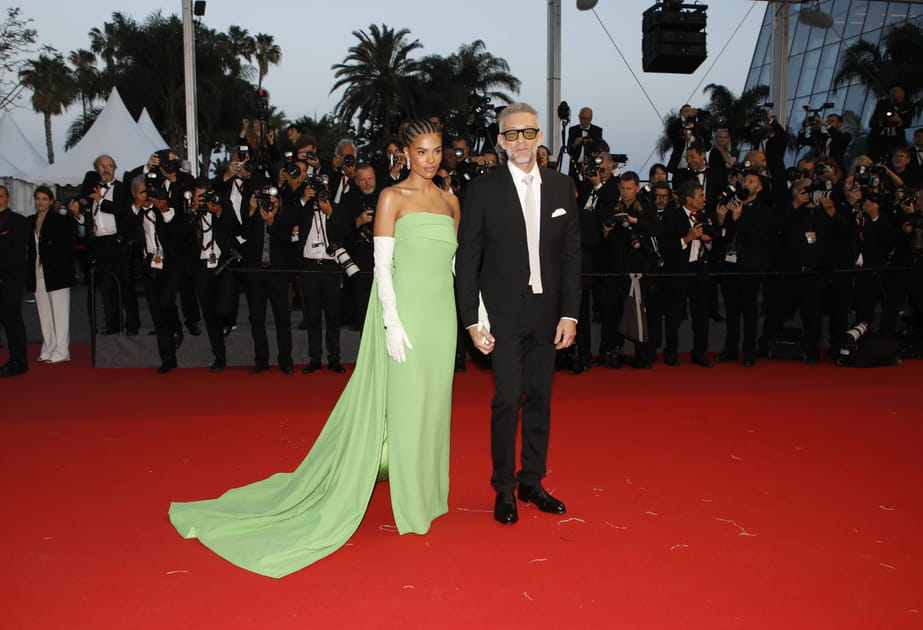 Vincent Cassel et sa femme Tina Kunakey