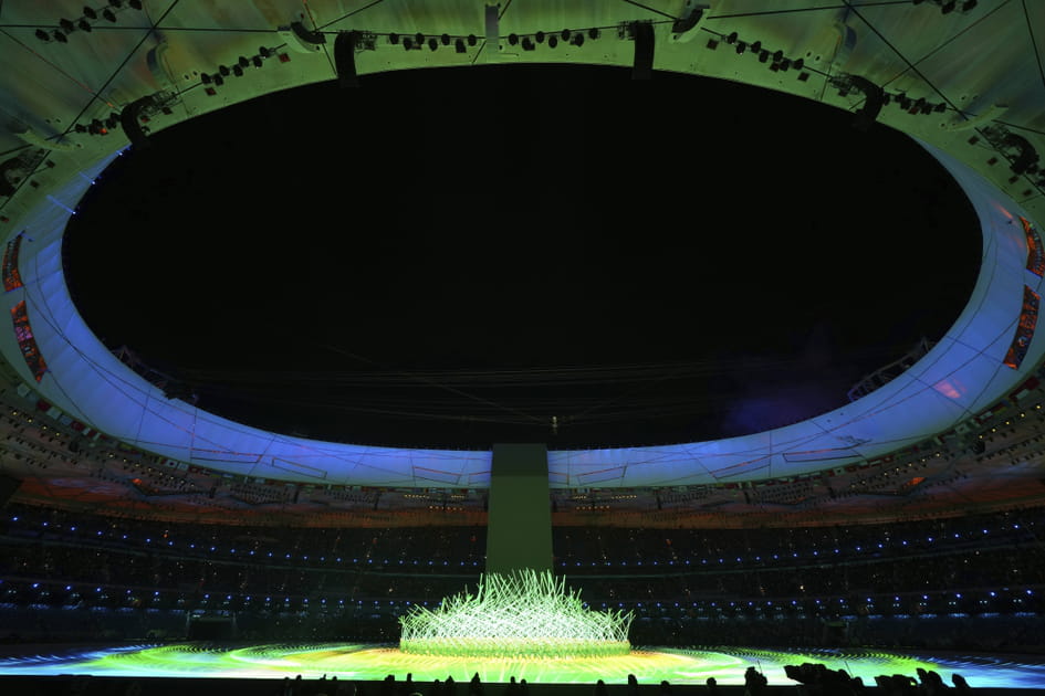 La c&eacute;r&eacute;monie d'ouverture