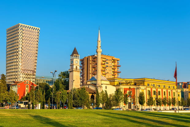 Tirana, capitale de l'Albanie