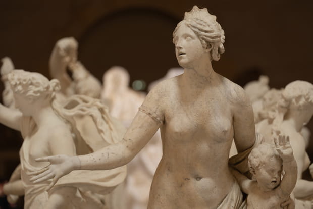 Les œuvres s'animent dans une galerie méconnue du Château de Versailles