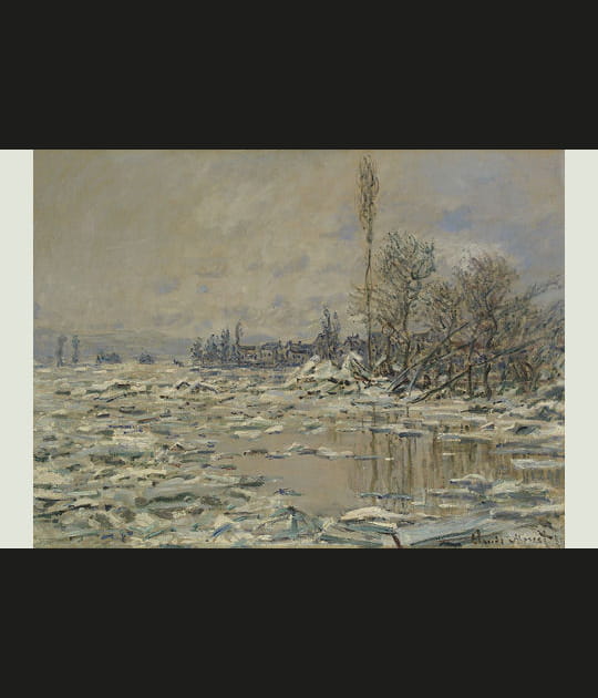 La D&eacute;b&acirc;cle, temps gris, 1880