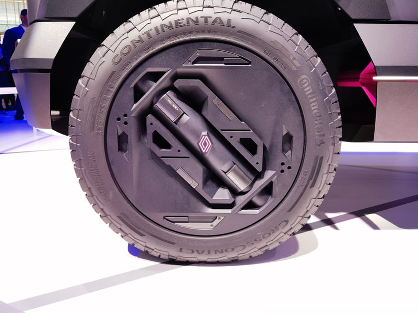 4L 4ever Rally - Un syst&egrave;me de pression des pneus adaptatif