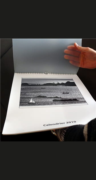 Calendrier photo de luxe N&amp;B