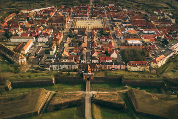 La citadelle de Neuf-Brisach, chef-d'œuvre de l'ingénieur Vauban