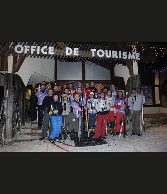 Course de ski de fond