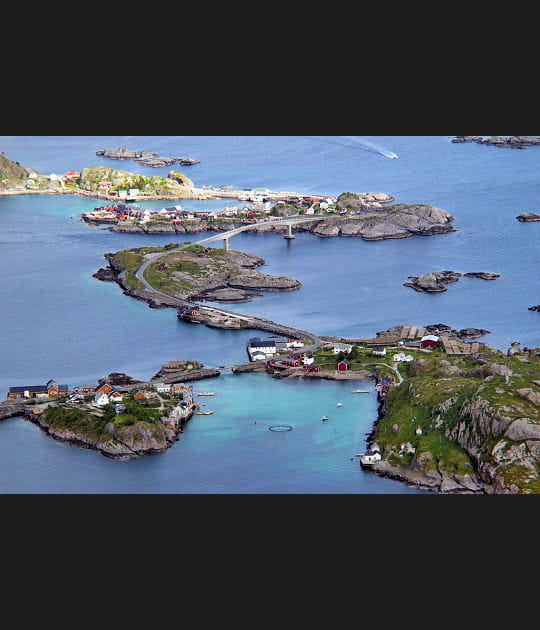 Les &icirc;les Lofoten, Norv&egrave;ge