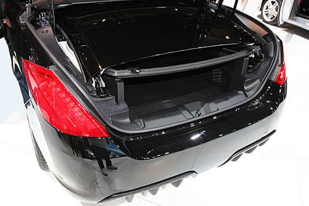 Un coffre acceptable en mode replié