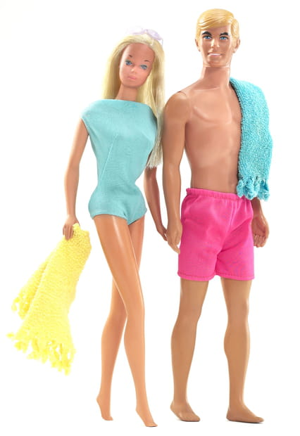 Barbie et Ken dans les années 1970
