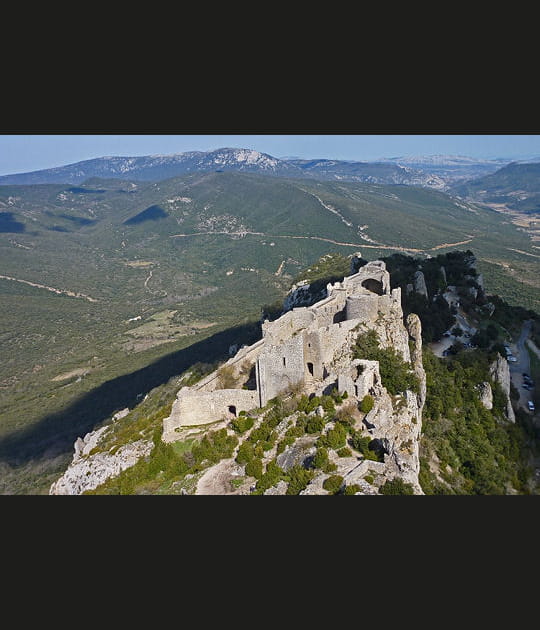 Le ch&acirc;teau de Peyrepertuse