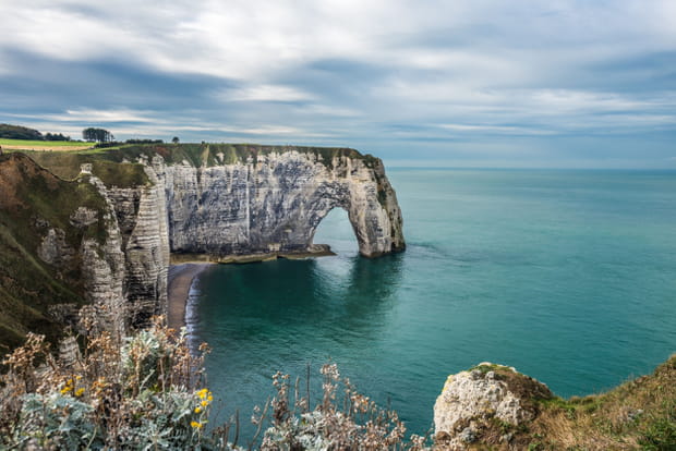 Etretat et ses falaises blanches