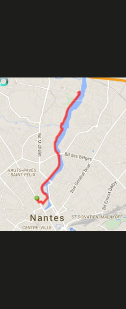 Nantes : les bords de l'Erdre (8,7 km)