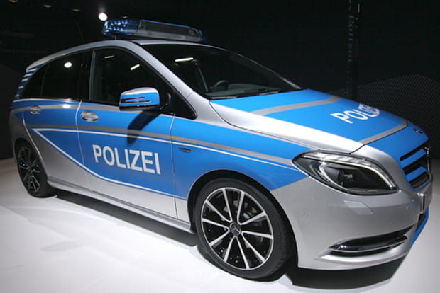 Une Mercedes Classe B policée