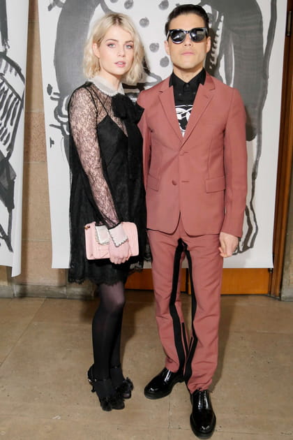 En couple avec sa partenaire dans Bohemian Rhapsody