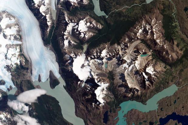 Le glacier Torres del Paine au Chili
