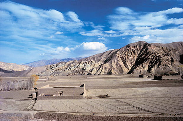 La vallée de Bamiyan en Afghanistan