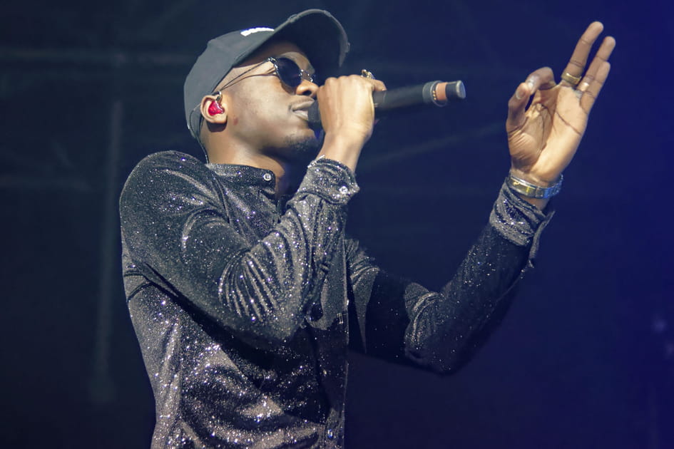 Le rappeur MHD