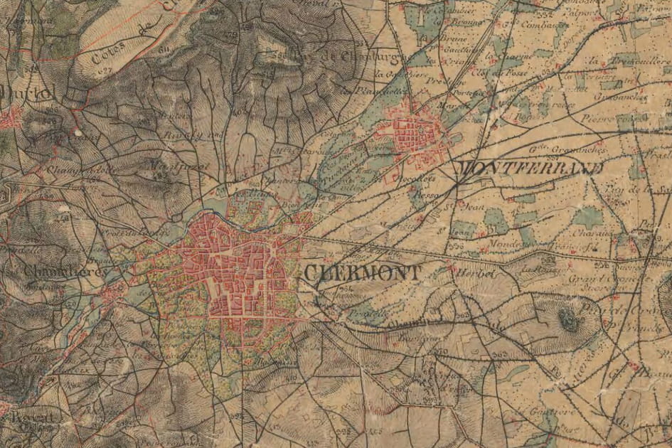 Clermont-Ferrand, ann&eacute;es 1860