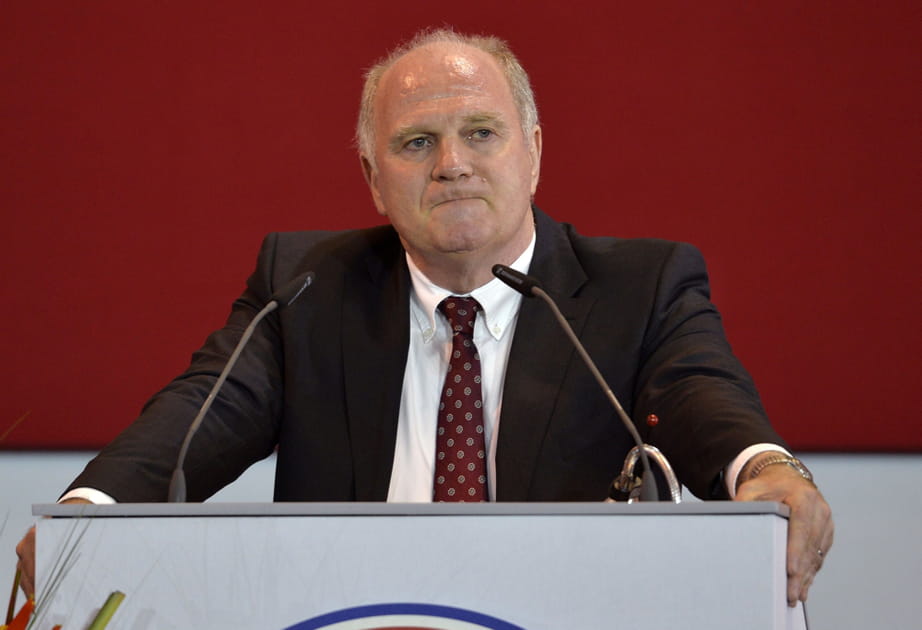 Uli Hoeness, en prison pour une fraude de 27&nbsp;millions&nbsp;d'euros