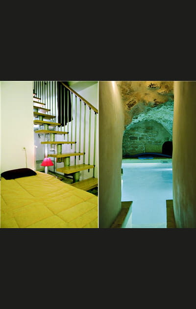 Loft design avec piscine dans le IIIe arrondissement