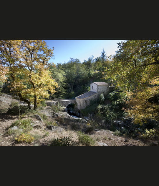 Petit moulin dans les C&eacute;vennes