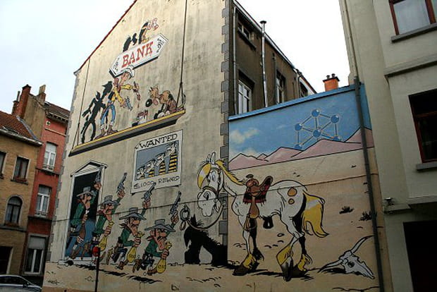 Lucky Luke au-delà du Far West