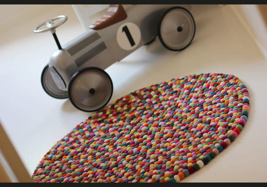 Un tapis color&eacute;