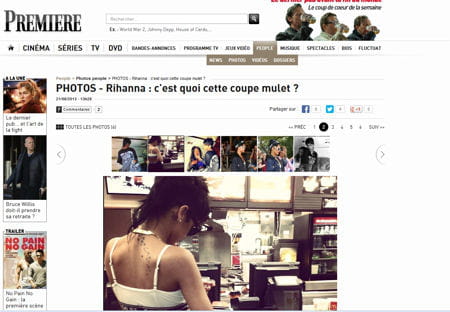 rihanna coupe mulet