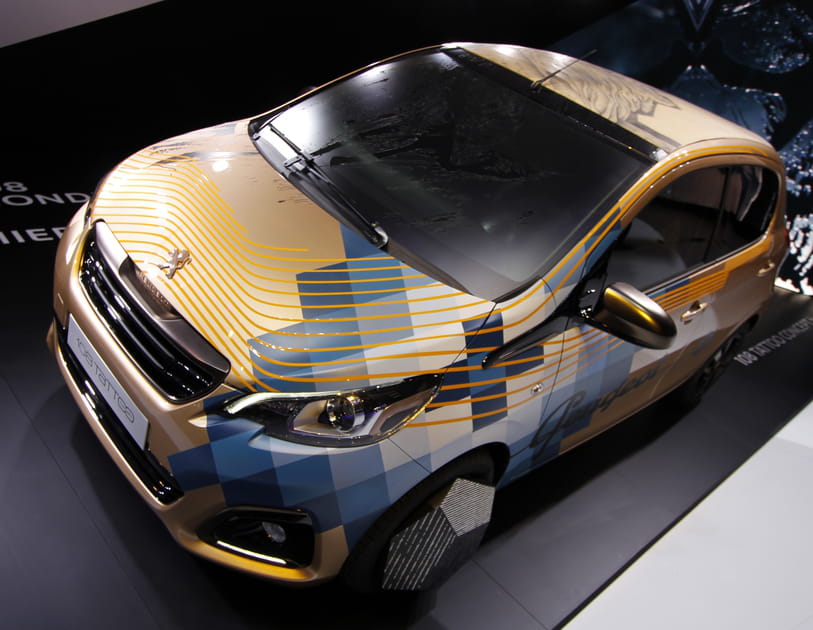 Peugeot 108&nbsp;Tattoo Concept