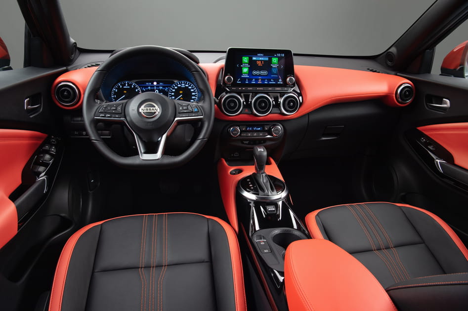 L'habitacle du Juke est tr&egrave;s personnalisable