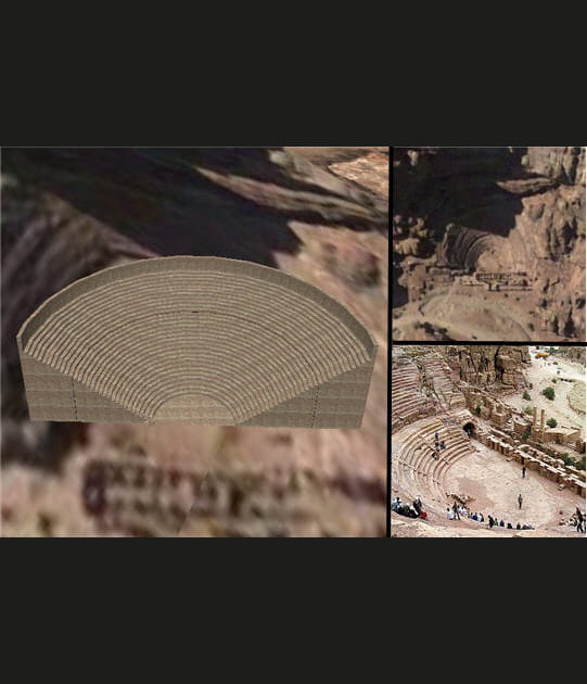 L'amphith&eacute;&acirc;tre de Petra