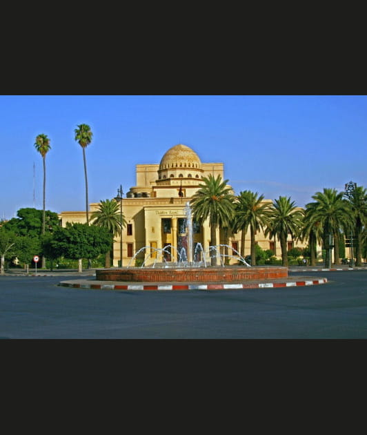 Le th&eacute;&acirc;tre de Marrakech