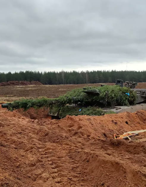 Leopard 2, le char lourd allemand d&eacute;ploy&eacute; en Ukraine
