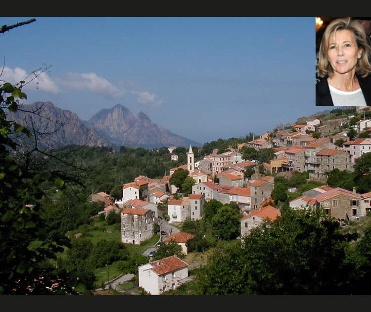 Claire Chazal en Corse