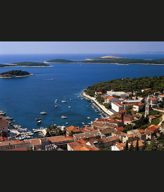 Chapelet d'&icirc;les