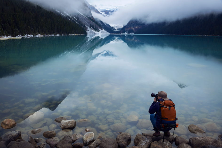 Le lac Louise dans le Parc national Banff