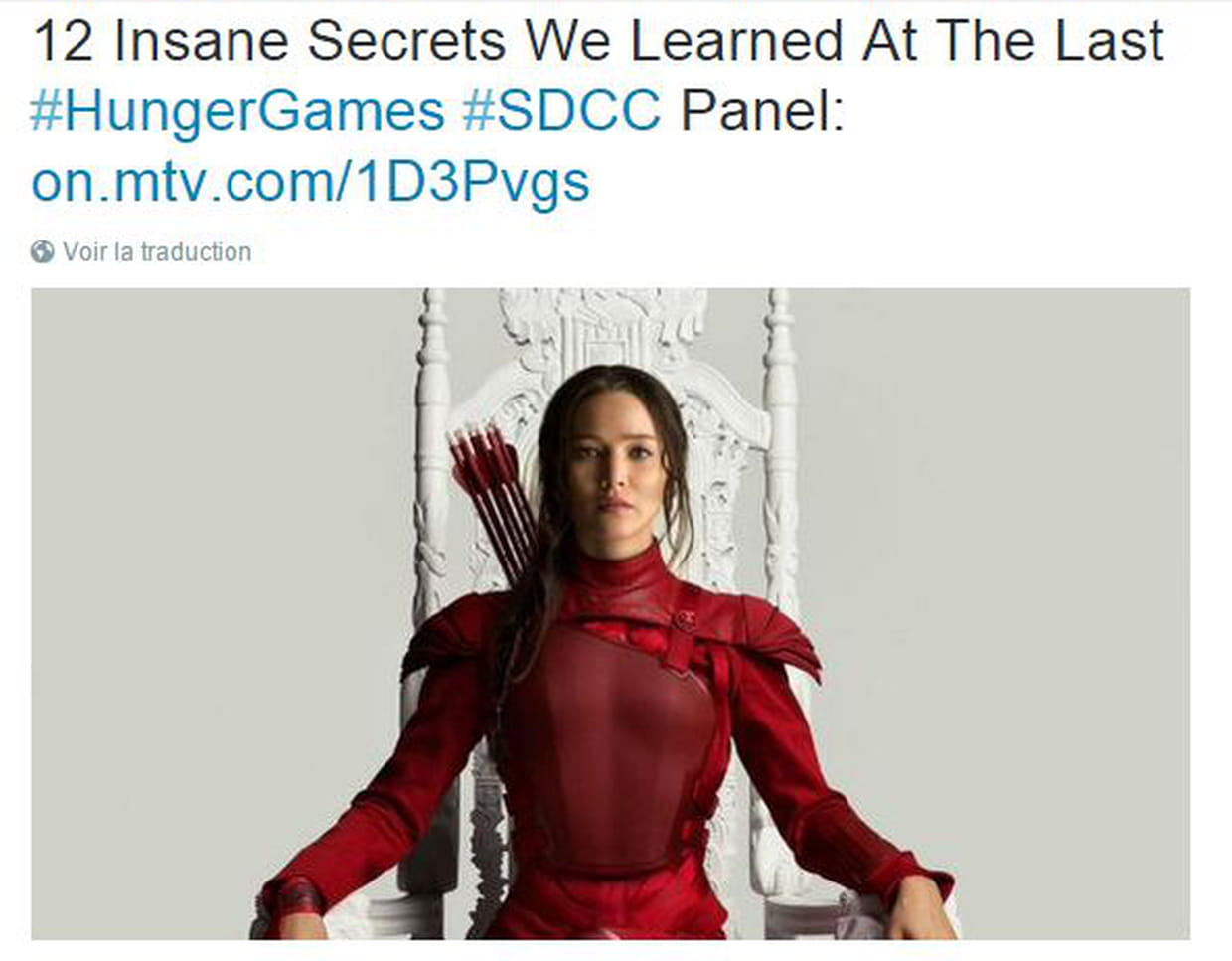 Hunger Games La Révolte Partie 2 Distribution Hunger Games - La révolte, partie 2 : Katniss se dévoile dans un teaser