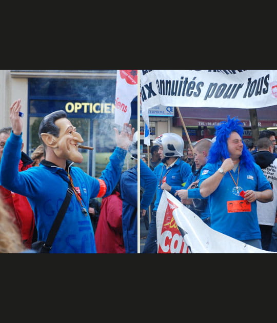 La CGT fait son show