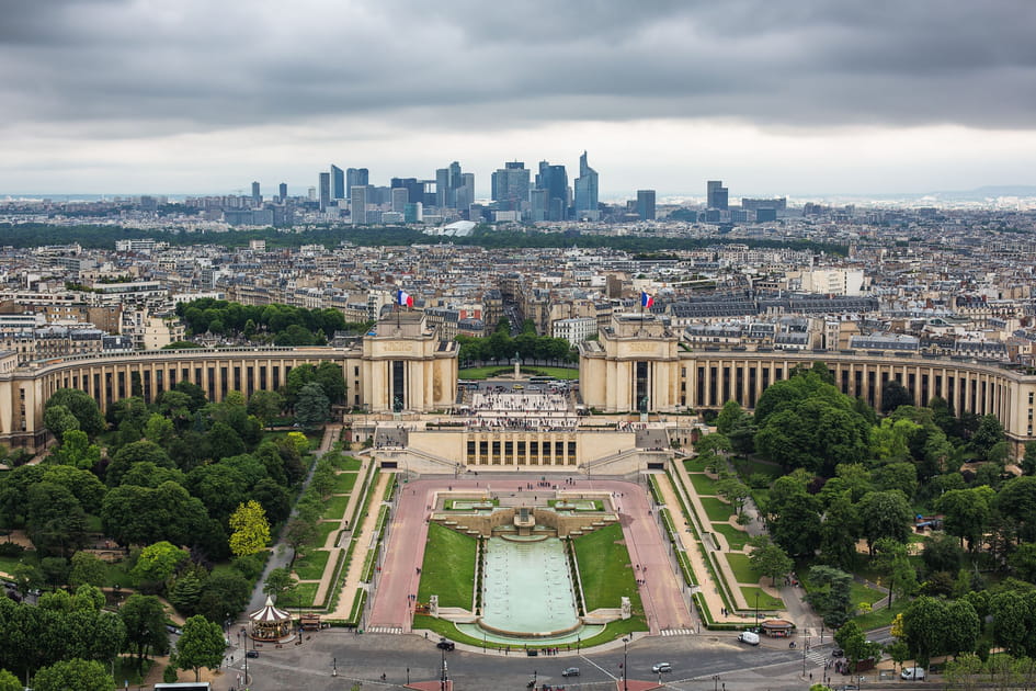 L'imprenable vue depuis la Tour Eiffel