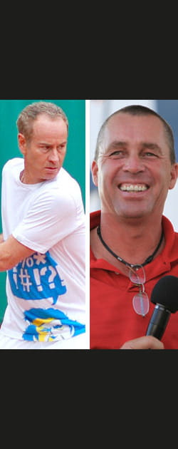 McEnroe - Lendl&nbsp;: Le discret et l'exub&eacute;rant