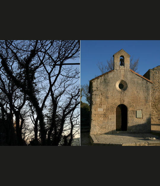 Une chapelle dans le ciel