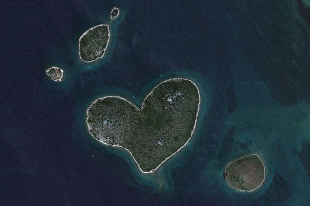 Galesnjak, l'île de Cupidon