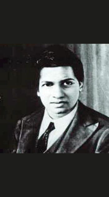 Srinivasa Ramanujan (1887-1920)