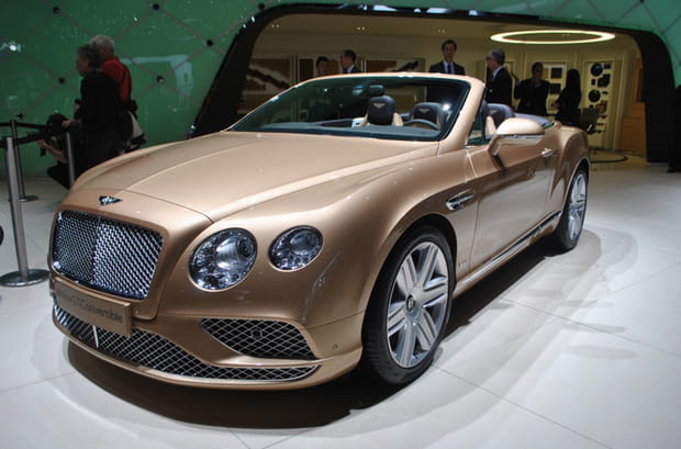 Bentley Continental GT : légères retouches pour le coupé de luxe