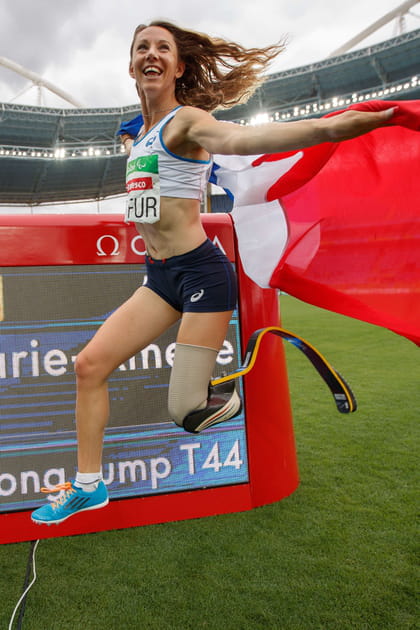 Marie-Am&eacute;lie Le Fur (athl&eacute;tisme), victime d'un accident de scooter