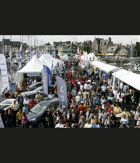 Affluence au village animation