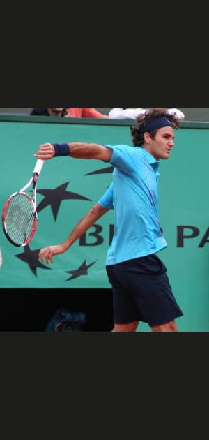 Roger Federer &agrave; Roland Garros