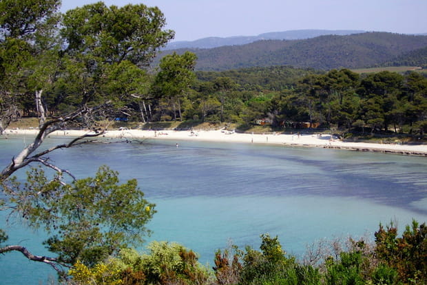 La Plage de l'Estagnol à Bormes-les-Mimosas, Var